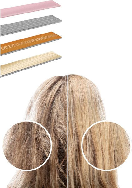 Seyahat Tipi Mini Saç Düzleştirici – 10 mm Seramik Plaka, 200°C PTC Hızlı Isınma, Kompakt ve Taşınabilir