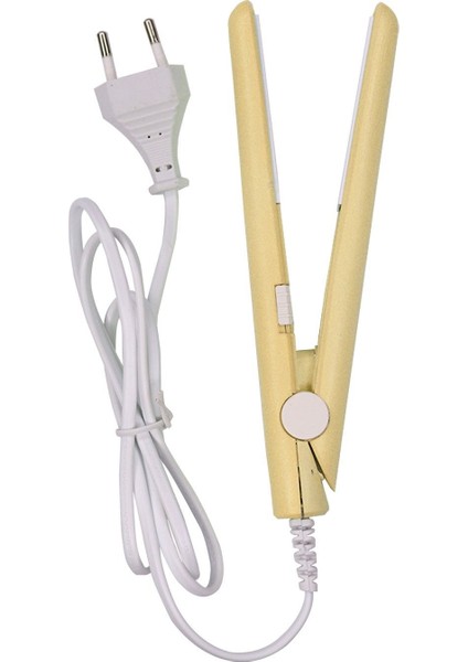 Seyahat Tipi Mini Saç Düzleştirici – 10 mm Seramik Plaka, 200°C PTC Hızlı Isınma, Kompakt ve Taşınabilir