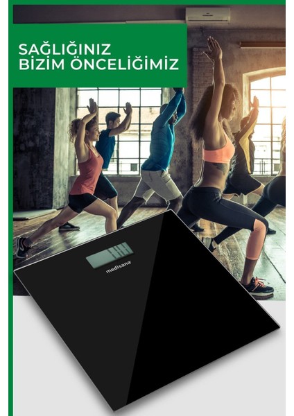 Dijital Cam Baskül – Şık ve Dayanıklı Tasarım, Kolay Okunan LCD Ekran, Hassas Ölçüm Özelliği indirimleri