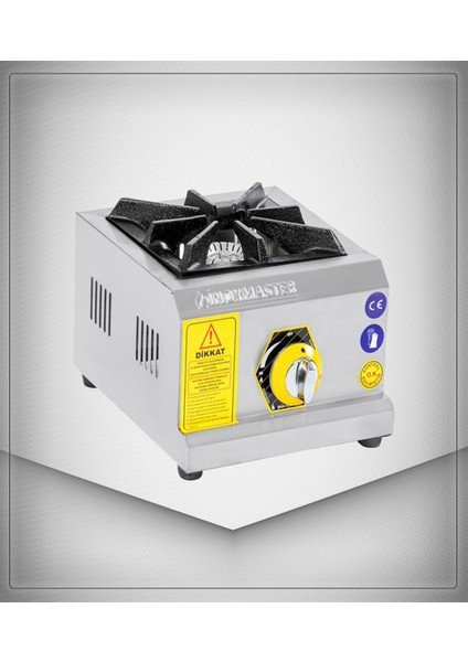 İnox Master Tekli Mini Ocak Gazlı / Lpg