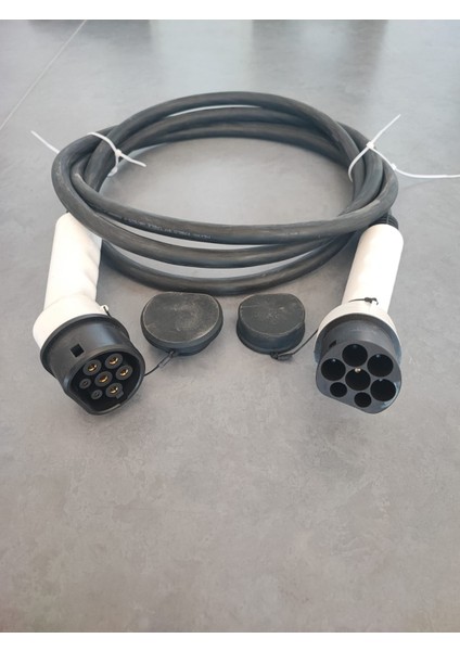 Elektrikli Araç Şarj Kablosu Ac Tip-2 22 Kw modelleri