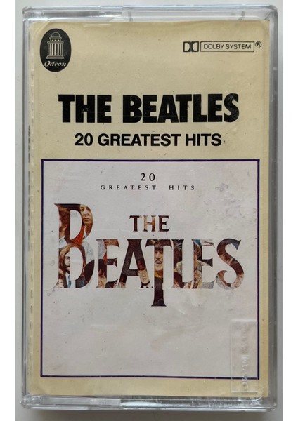 The Beatles 20 Greatest Hits Kaset (Orijnal Dönem Baskı Kaset)
