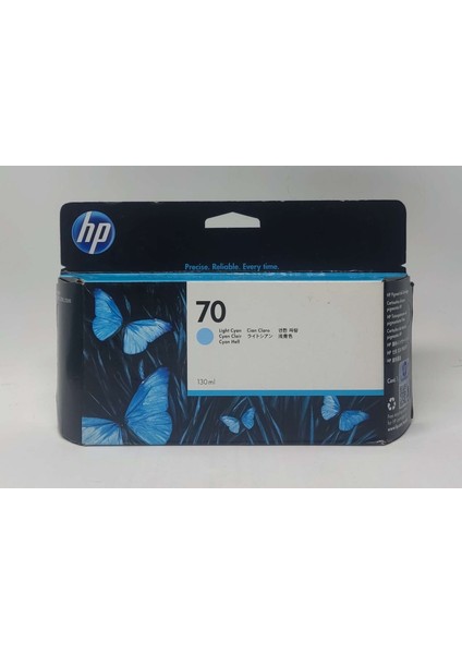 Hp 70 C9390A Light Cyan Kartuş 130ML fiyatları