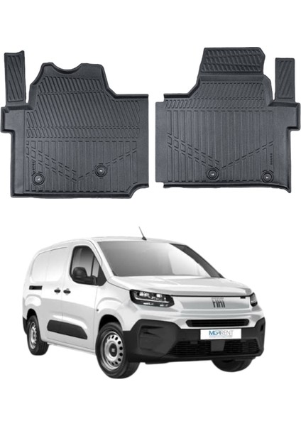 Fiat Doblo Panelvan 2023- Uyumlu Araca Özel Lüx 3D Paspas