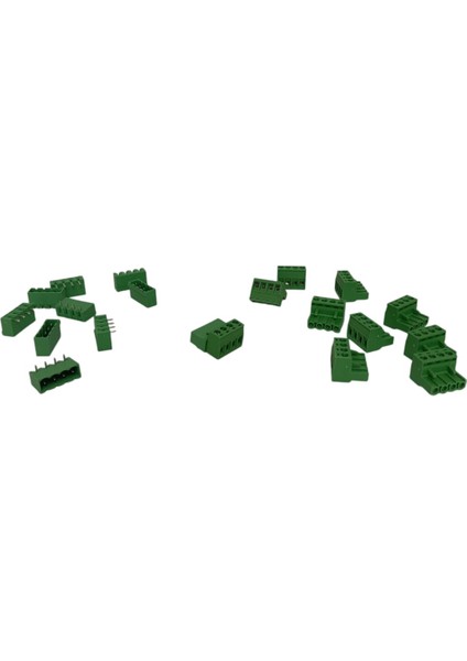 4 Kutuplu 90 Derece 5.08MM Baskılı Devre (Pcb) Klemens Seti (Dişi + Erkek) fiyatları
