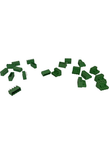 4 Kutuplu 90 Derece 5.08MM Baskılı Devre (Pcb) Klemens Seti (Dişi + Erkek) indirimleri