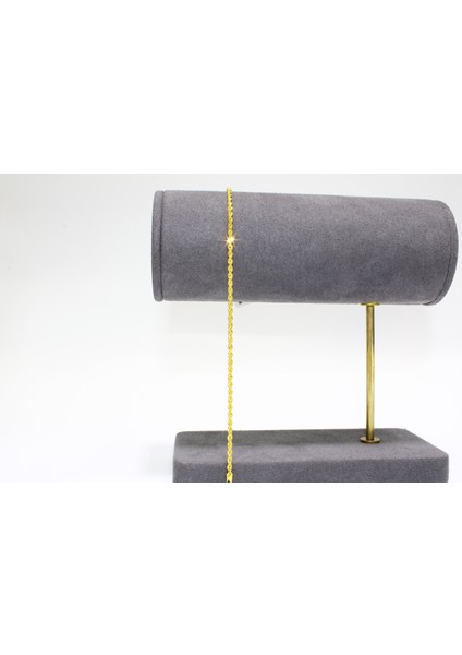 14 Ayar Gerçek Altın Halat Künye