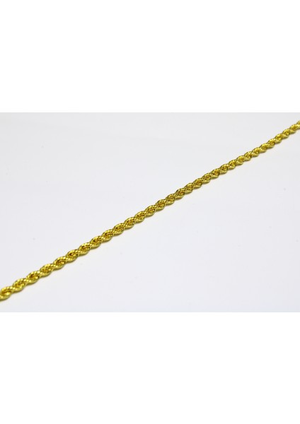 14 Ayar Gerçek Altın Halat Künye