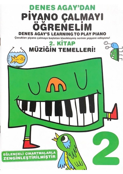 Denes Agay ' Dan Piyano Çalmayı Öğrenelim 2. Kitap