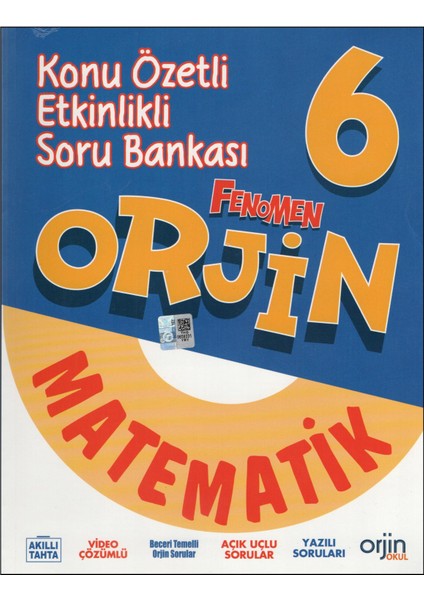 Orjin 6.sınıf Matematik Soru Bankası