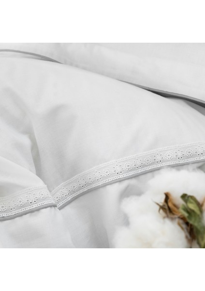 Home Kylie Yatak Örtüsü Nevresim Seti 7 Parça-Gri indirimleri