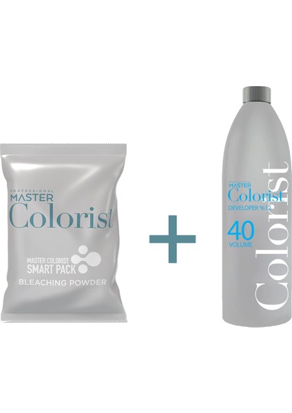 2'li Paket Oryal Gri 500 gr - Oksidan 1000 ml 40V