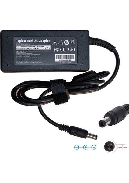 15V 1A 5.5*2.5 mm Standart Uçlu Adaptör Ac-Dc 15 Volt 1 Amper Adaptör modelleri