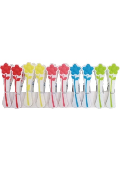 Silikon Çamaşır Mandal 10 Adet