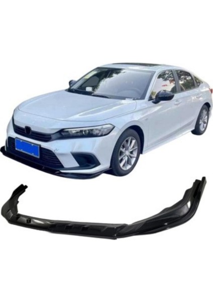 Honda Civic Fe 2022 Plastik 3 Parça Ön Lip – Sportif ve Dayanıklı