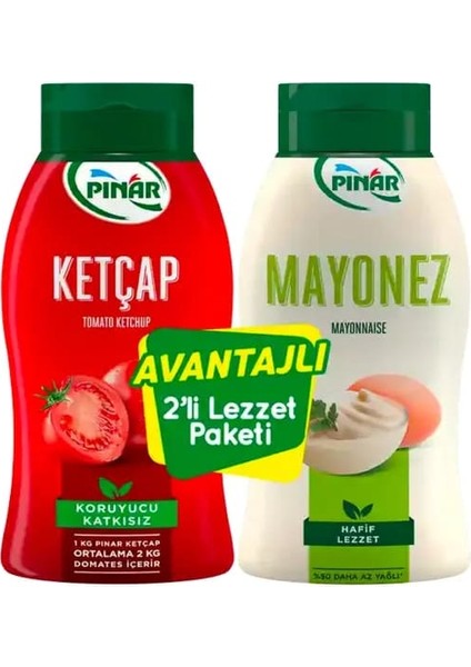 Ketçap 420 G + Mayonez Light 350 G