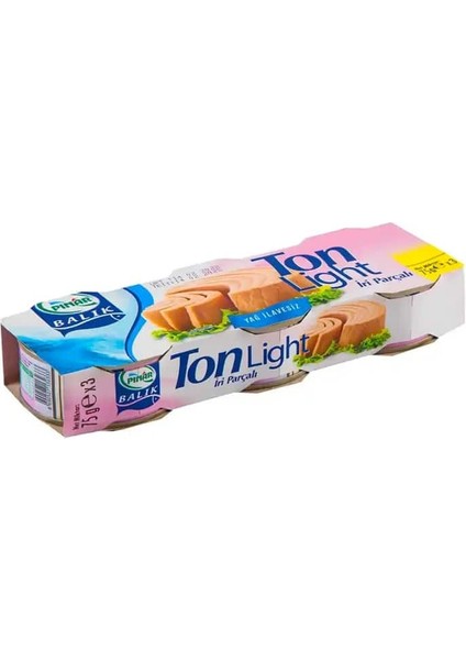 Light Ton Balık 3 x 75 gr
