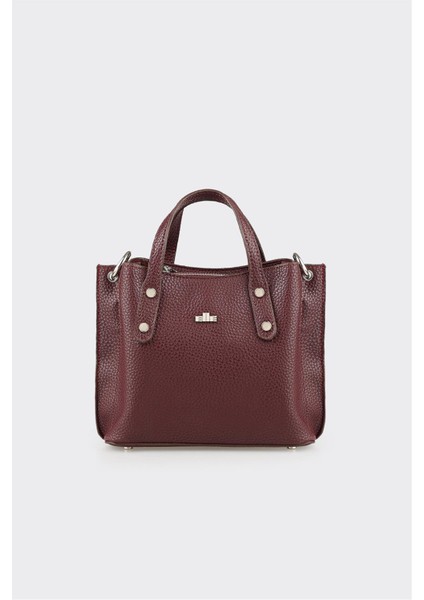 Bordo Kadın El Çantası