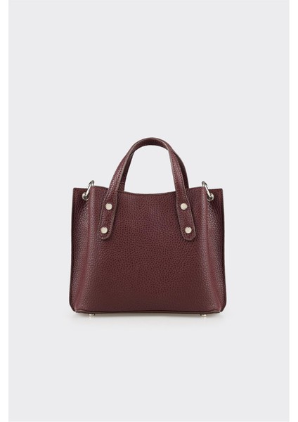 Bordo Kadın El Çantası modelleri