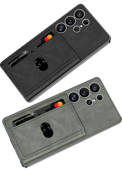 Samsung S25 Ultra Uyumlu Kılıf Deri Magsafe Şarjlı Ayrılabilen Magnetic Cüzdan Kartvizitlik Standlı fırsatları