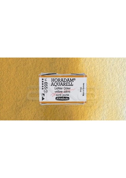 Horadam Aquarell 1/1 Tablet 655 Yellow Ochre Seri 1