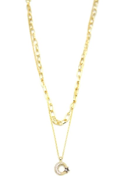 Çoklu Ay Yıldız Kolye - Altın fiyatları