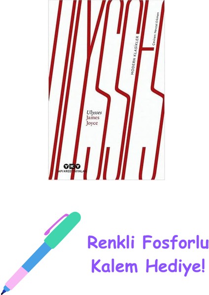 Ulysses + Renkli Fosforlu Kalem