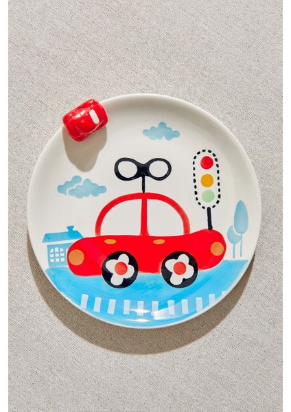 Car Seramik Pasta Tabağı