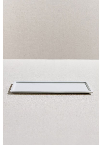 Flat Porselen Servis Tabağı Beyaz fiyatları