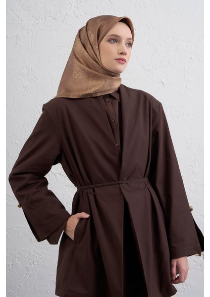 Klasik Desenli Saf Ipek Twill Eşarp 9428D 38 fiyatları