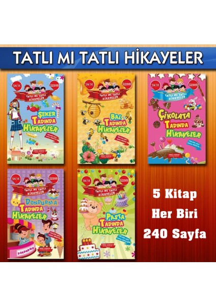 Tatlımıtatlı Hikayeler 5 Kitap Set