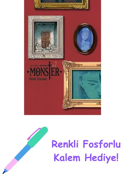 Monster Cilt - 7 + Renkli Fosforlu Kalem