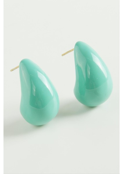 Su Damlası Lüks Çelik Küpe modelleri