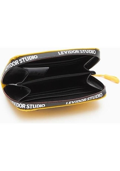 Levidor Sarı Tekstil Kadın Cüzdan 920003