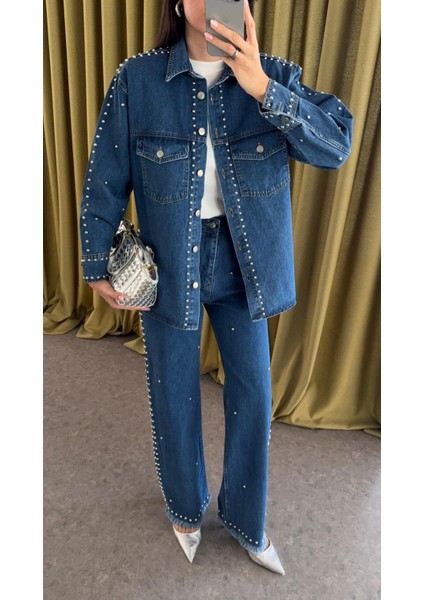 Droplu Premium Denim Takım indirimleri