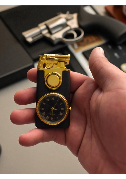Kişiye Özel Çift Fonksiyonlu Saatli Çakmak fiyatları