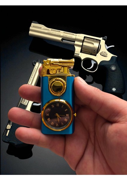 Kişiye Özel Çift Fonksiyonlu Saatli Çakmak modelleri