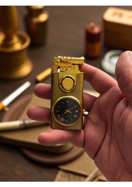 Kişiye Özel Çift Fonksiyonlu Saatli Çakmak indirimleri