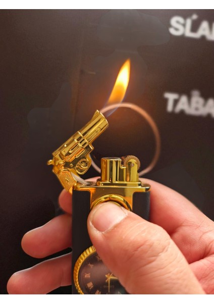 Kişiye Özel Çift Fonksiyonlu Saatli Çakmak