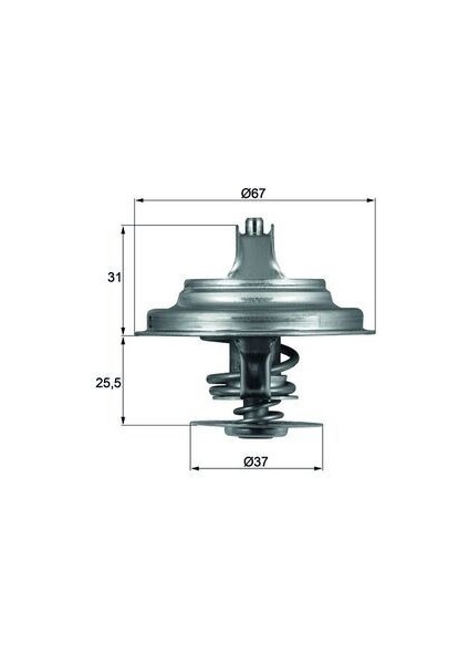 Termostat Passat-Crafter-Lt 28-35-Transporter Iv 87C