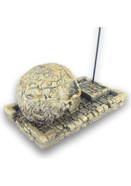 Kuru Kafa Büyük Çubuk Tütsülük ve Tealight (Beyaz) modelleri