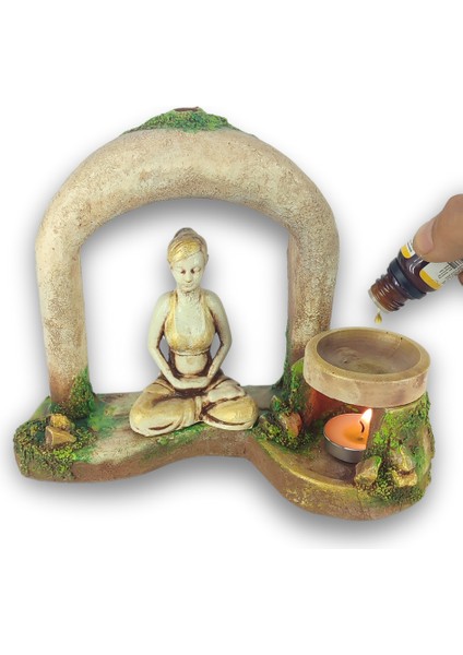 Yogacı Kız Buhurdanlık Geriakış Tütsülük fırsatları