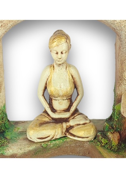 Yogacı Kız Buhurdanlık Geriakış Tütsülük