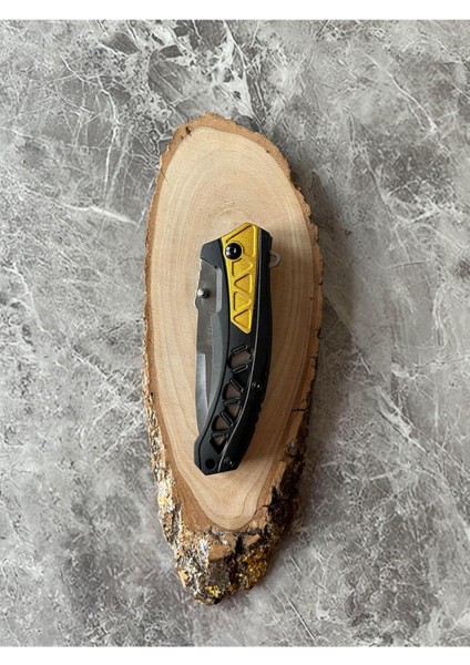 Mtech Bushcraft Kamp Çakısı – Siyah Gold Kompakt Kabze, Içten Kilitli, Kemere Klipsli indirimleri