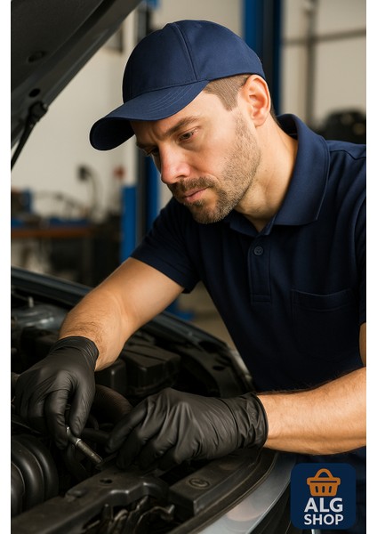 100 Adet Siyah Nitril Eldiven L Xl Pudrasız Hijyenik Sağlam Iki Ele Uyumlu Çalışma Mutfak Eldiveni fiyatları