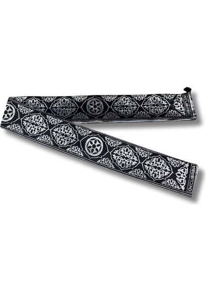 Okcubaba Kumaş Yay Kılıfı Siyah Beyaz