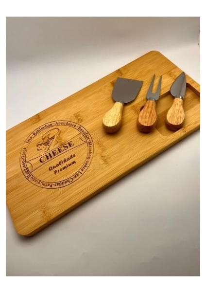Bambu Peynir Kesme Sunum Tahtası fırsatları