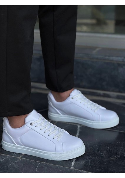 KB-BX1 Kuback Beyaz Cilt Yüksek Beyaz Taban Günlük Erkek Ayakkabı fiyatları