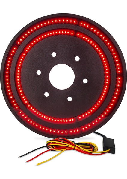 Yedek Lastik Fren Lambası Kırmızı Fren Lambası Arka Kuyruk Tekerlek Lambası (Yurt Dışından)