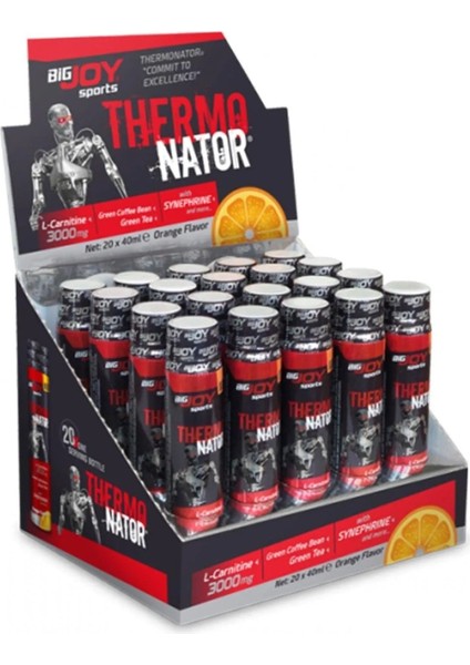 Bigjoy Thermonator L-Carnitine 3000 Mg 20 Ampül Portakal Aromalı fiyatları